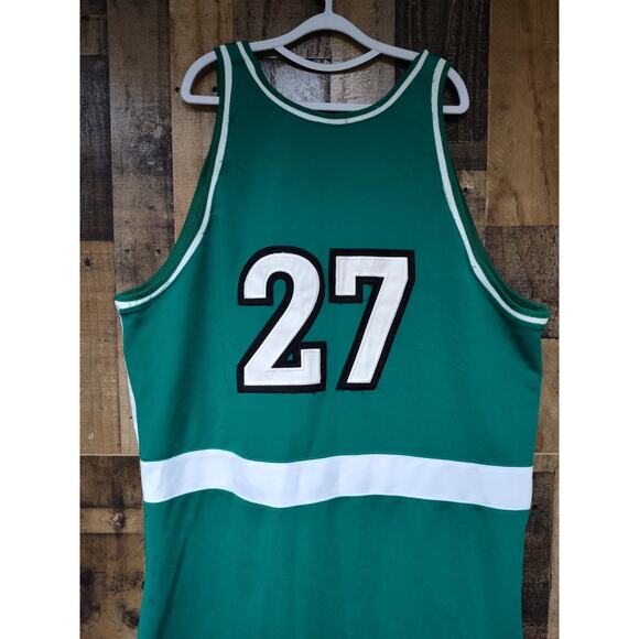 🔥 Miami Florida Allstars #27 Street Ball Jersey – Green/White – Size 52 – Great - Picture 11 of 12